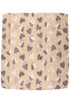 Leopard Heart Print Scarf 