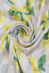 Lemon Print Scarf