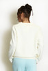 Embroidered Heart Jumper With Collar