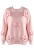 Diamante Padded Bow Jumper 