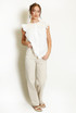 Denim Straight Leg Stretch Jeans