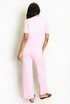 Soft Knit H Motif Jumper and Wide Leg Trouser Set