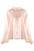 Bow Neck Organza Blouse 