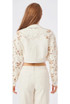 Cream Floral Lace Shacket