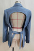 Tailored Open Back Blazer