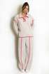 Contrast Sweatshirt And Trouser Set