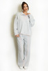 Contrast Sweatshirt And Trouser Set