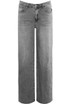 Straight Leg Jeans With Pink Diamante Insert