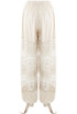 Sheer lace Balloon Trouser With Tie Cuff (PRE-ORDER)