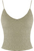 Textured Strappy Cami