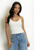 Textured Strappy Cami