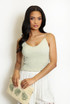 Textured Strappy Cami
