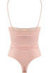 Lace Trim V Neck Bodysuit