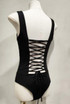 Lace Back Scoop Neck Bodysuit