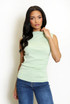 High Neck Sleeveless Top 