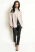 Asymmetric Wrap Blazer(PRE ORDER)