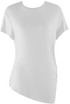 Asymmetric Hem Round Neck T-Shirt