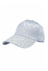 Satin Leopard Print Baseball Cap