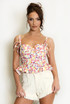 Floral Peplum Bodice Top- PRE-ORDER