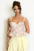 Floral Peplum Bodice Top- PRE-ORDER