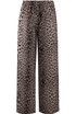 Leopard Print Side Stripe Jogger 