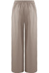 Pleated Wide Leg Flowing Trouser