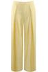 Pleated Wide Leg Flowing Trouser