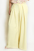 Pleated Wide Leg Flowing Trouser