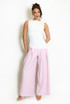 Pleated Wide Leg Flowing Trouser