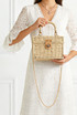 Natural Wicker Box Bag