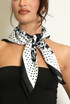 Floral Print Neckerchief 