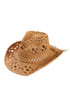 Straw Woven Cowboy Hat 