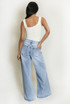 Denim Palazzo Jeans