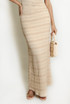 Textured Midi Skirt