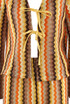 Zig Zag Tie Front Top and Trouser Set