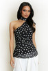 Polka Dot Halter Neck Top