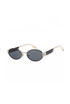 Oval Metal Sunglasses