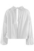 Open Back Blouse