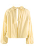 Open Back Blouse