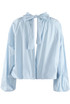 Open Back Blouse
