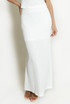 Waffle Texture Maxi Skirt