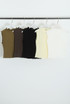Waffle Texture Sleeveless Top