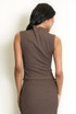Waffle Texture Sleeveless Top