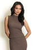 Waffle Texture Sleeveless Top
