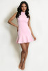 Sleeveless Flare Hem Mini Dress