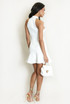 Sleeveless Flare Hem Mini Dress