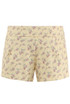 Vintage Floral Low Rise Mini Shorts