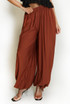 Cuffed Harem Trousers