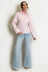 Tie Back Cotton Shirt 