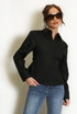 Tie Back Cotton Shirt 